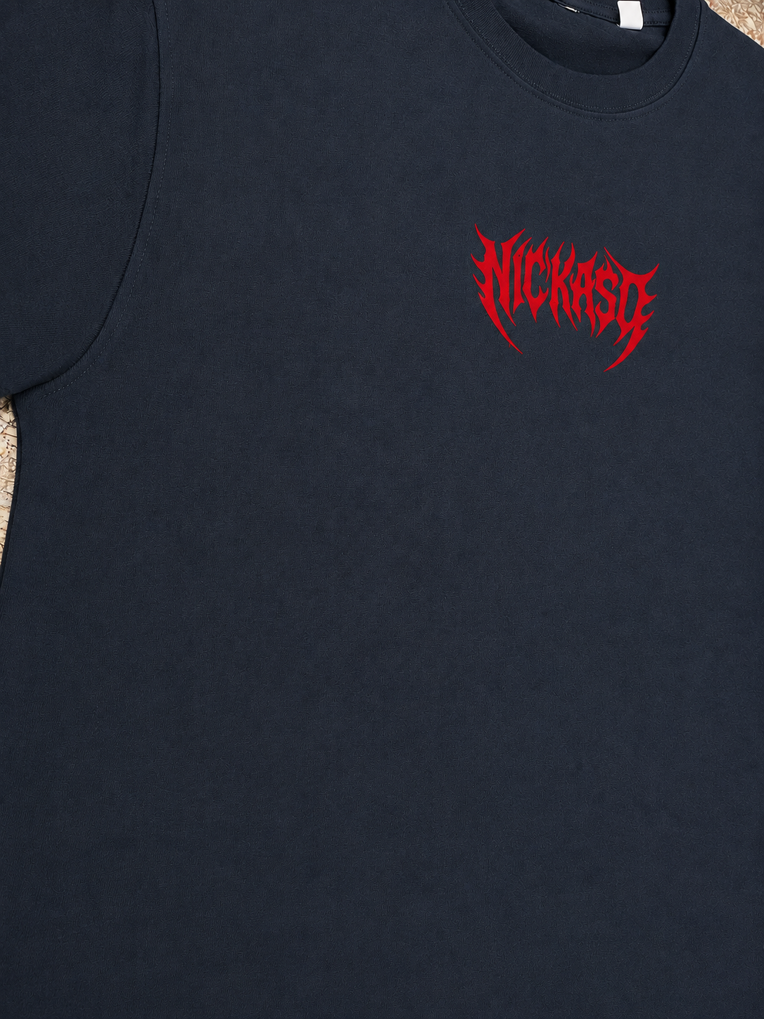Camiseta Nickaso Metal Black