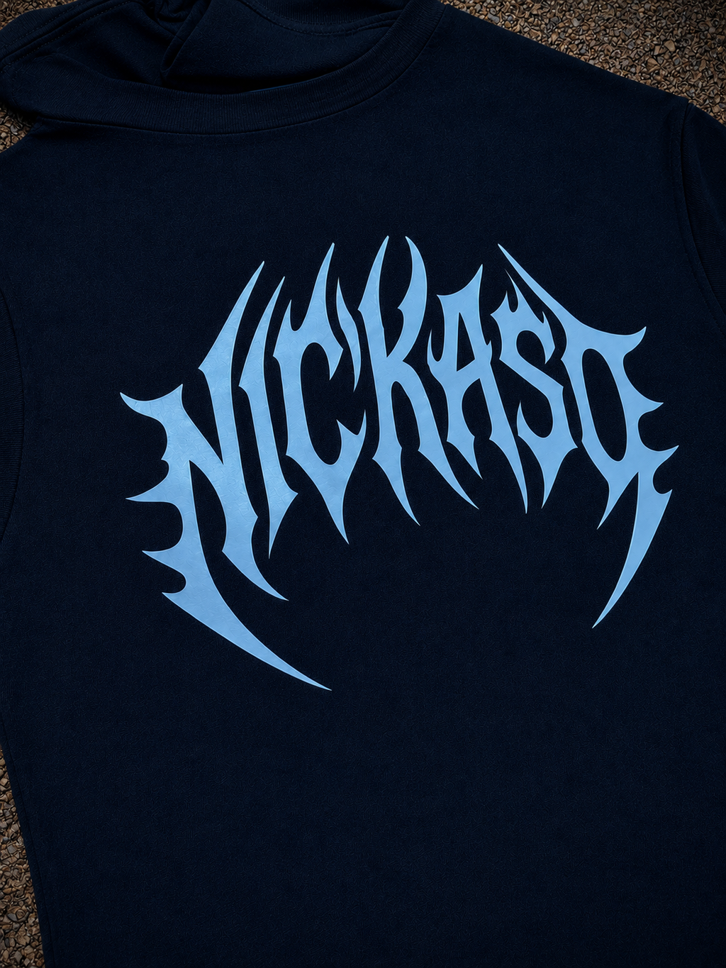 Camiseta Nickaso Metal Black
