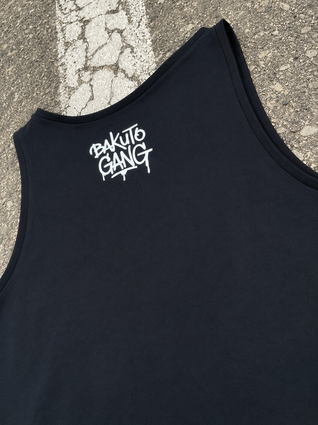 Top Crop Urban Love Black