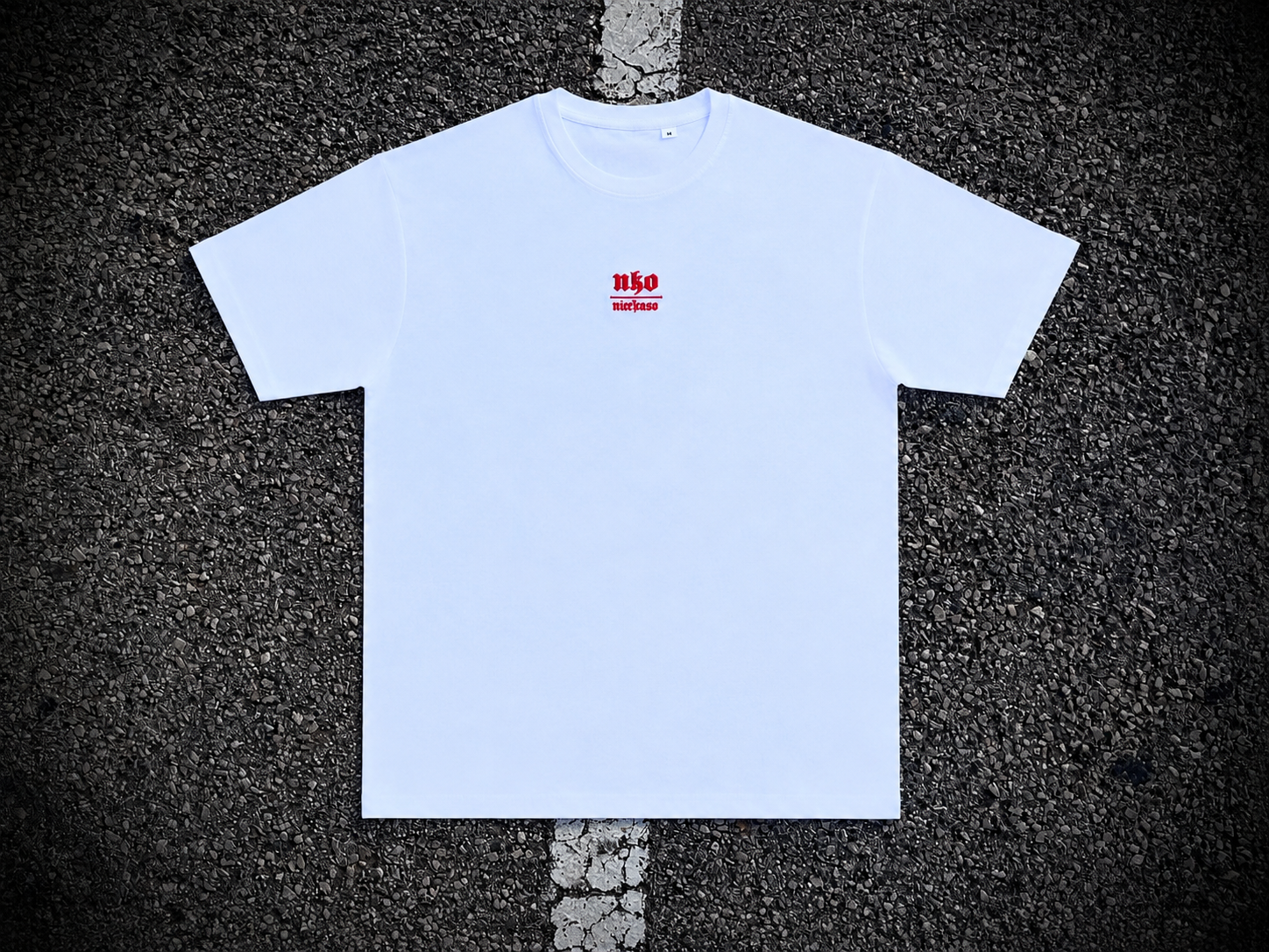 Camiseta Cora Nko White