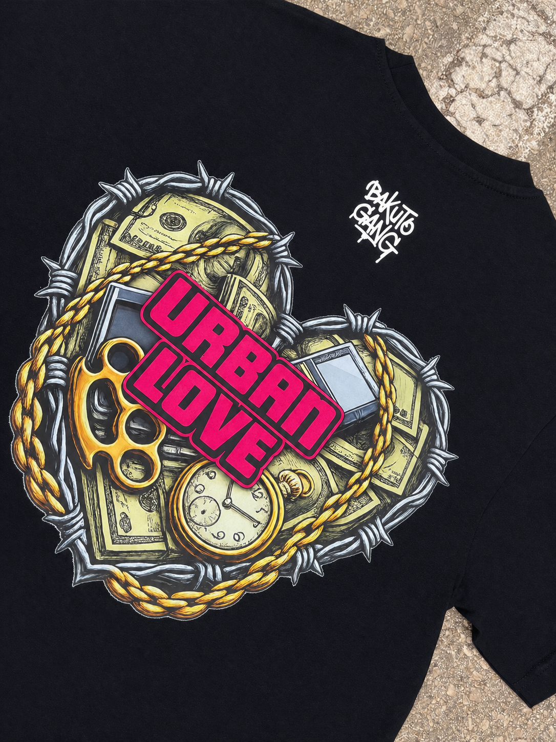 Camiseta Urban Love Black