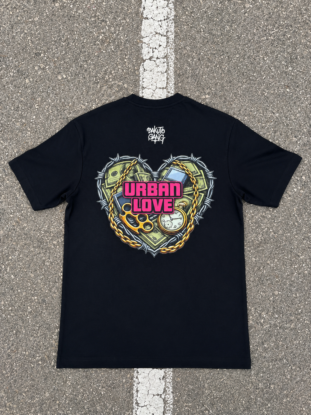 Camiseta Urban Love Black