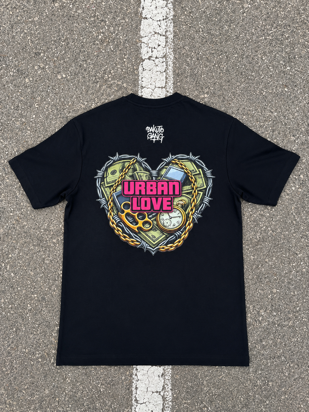 Camiseta Urban Love Black