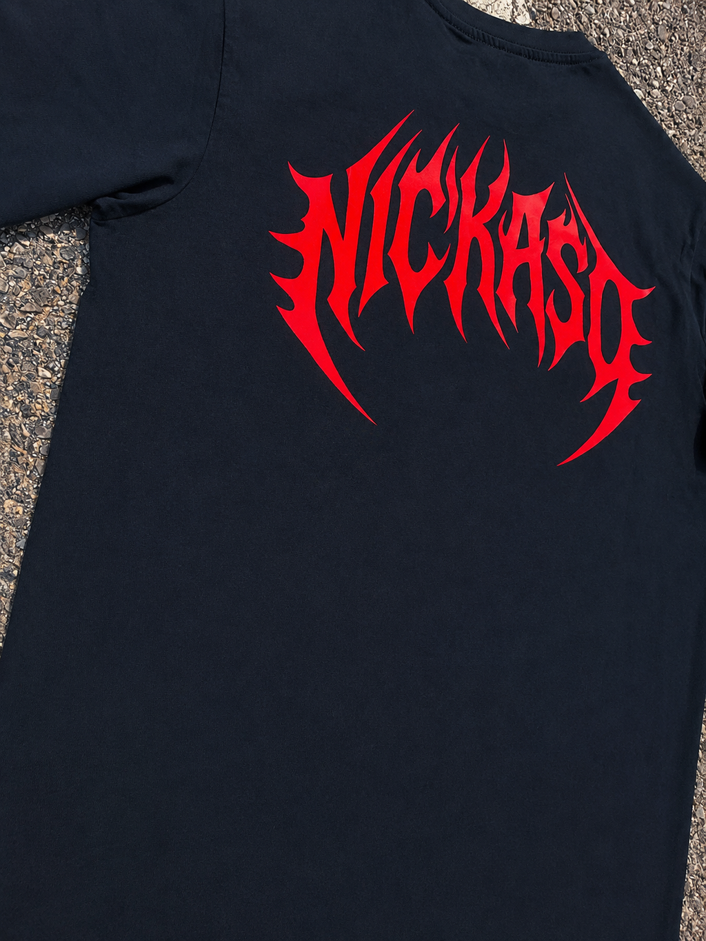 Camiseta Nickaso Metal Black