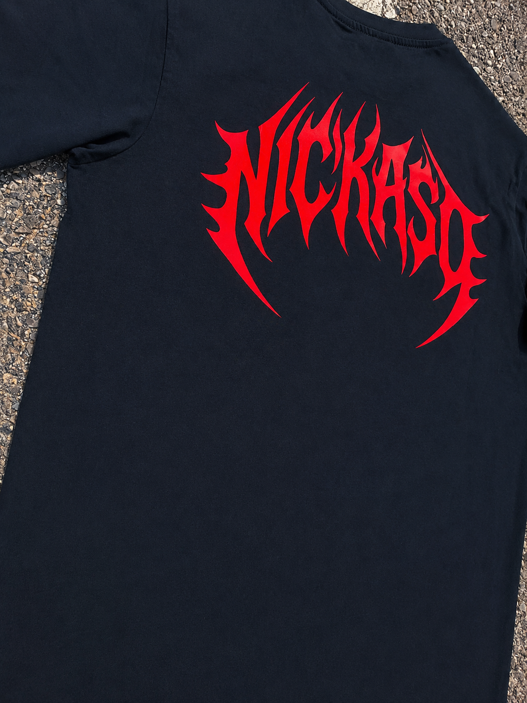 Camiseta Nickaso Metal Black
