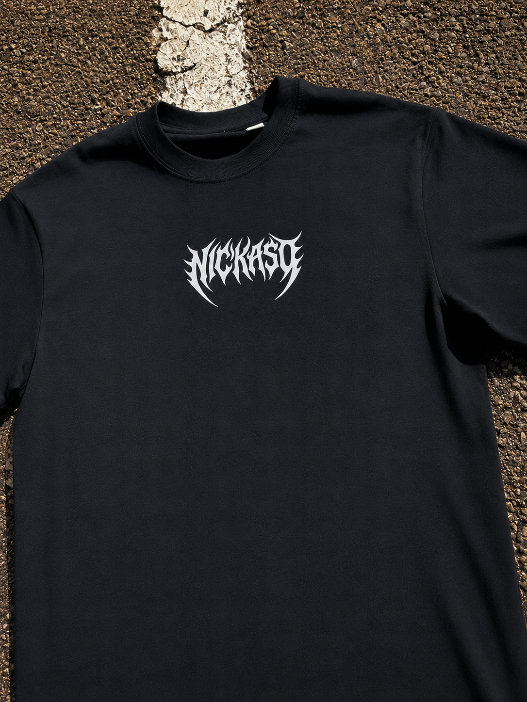 Camiseta Nickaso Metal Black