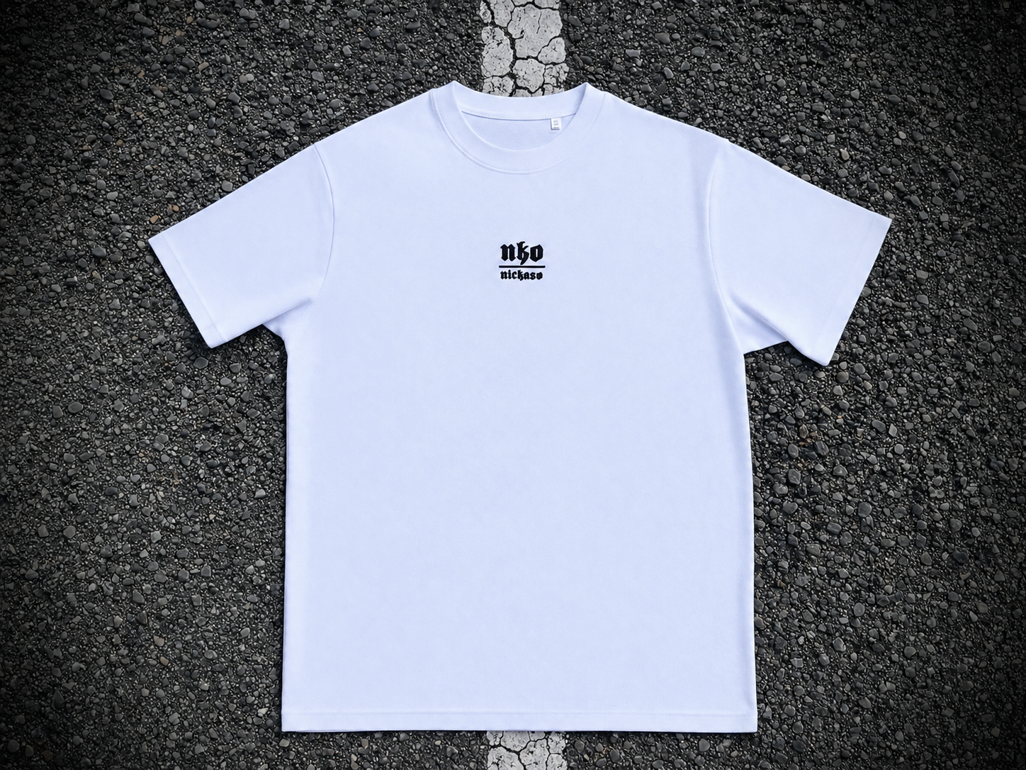 Camiseta Cora Nko White