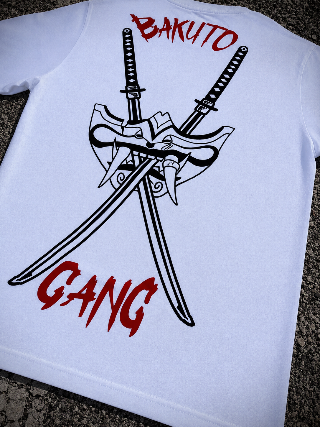 Camiseta Bakuto Gang White