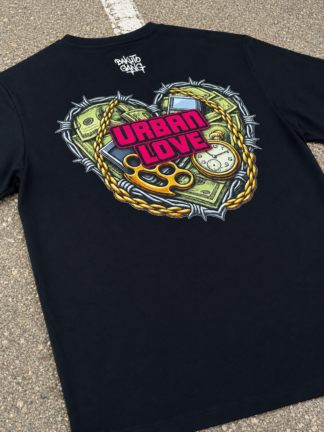 Camiseta Urban Love Black
