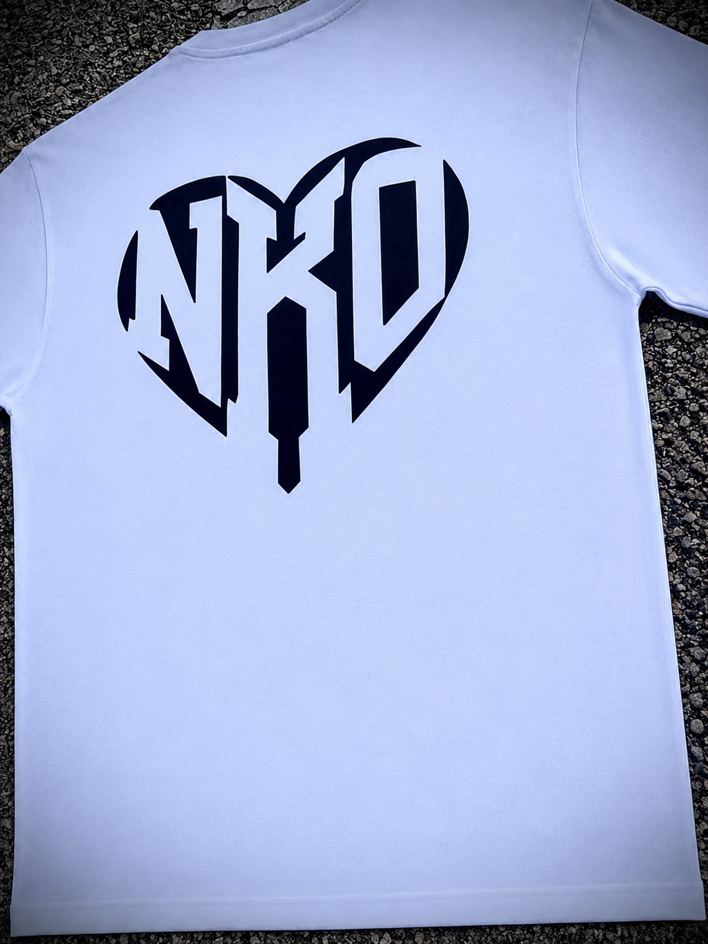 Camiseta Cora Nko White