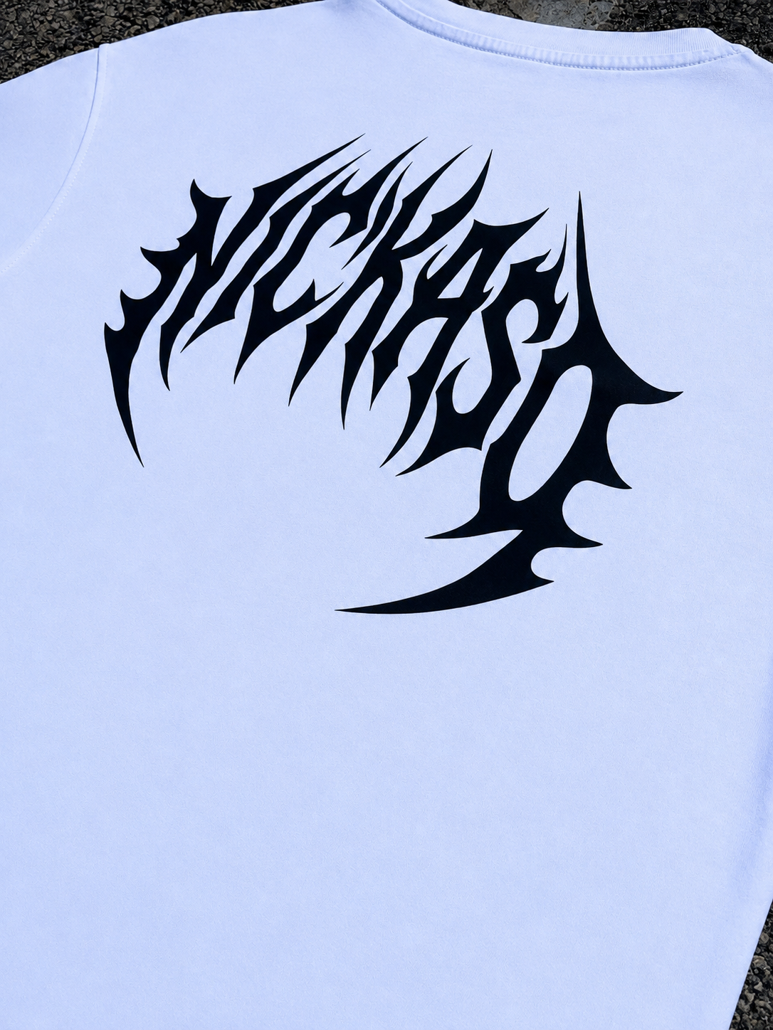 Camiseta Nickaso Metal White