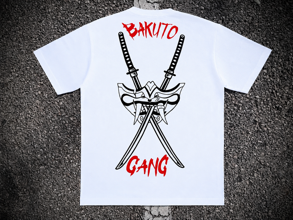 Camiseta Bakuto Gang White