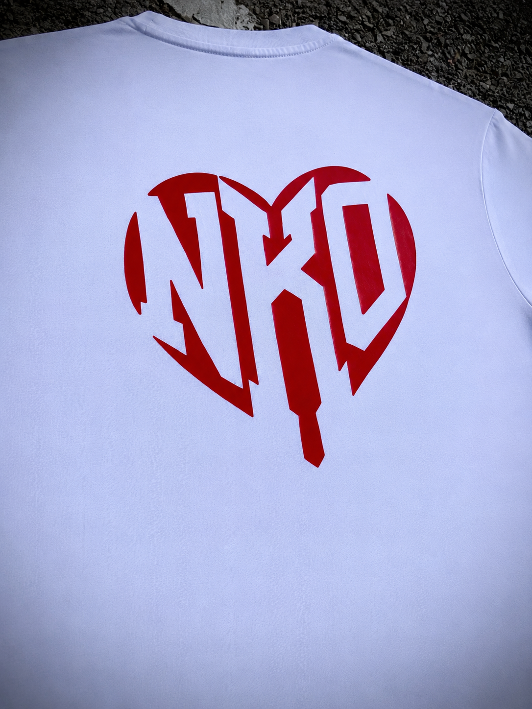 Camiseta Cora Nko White