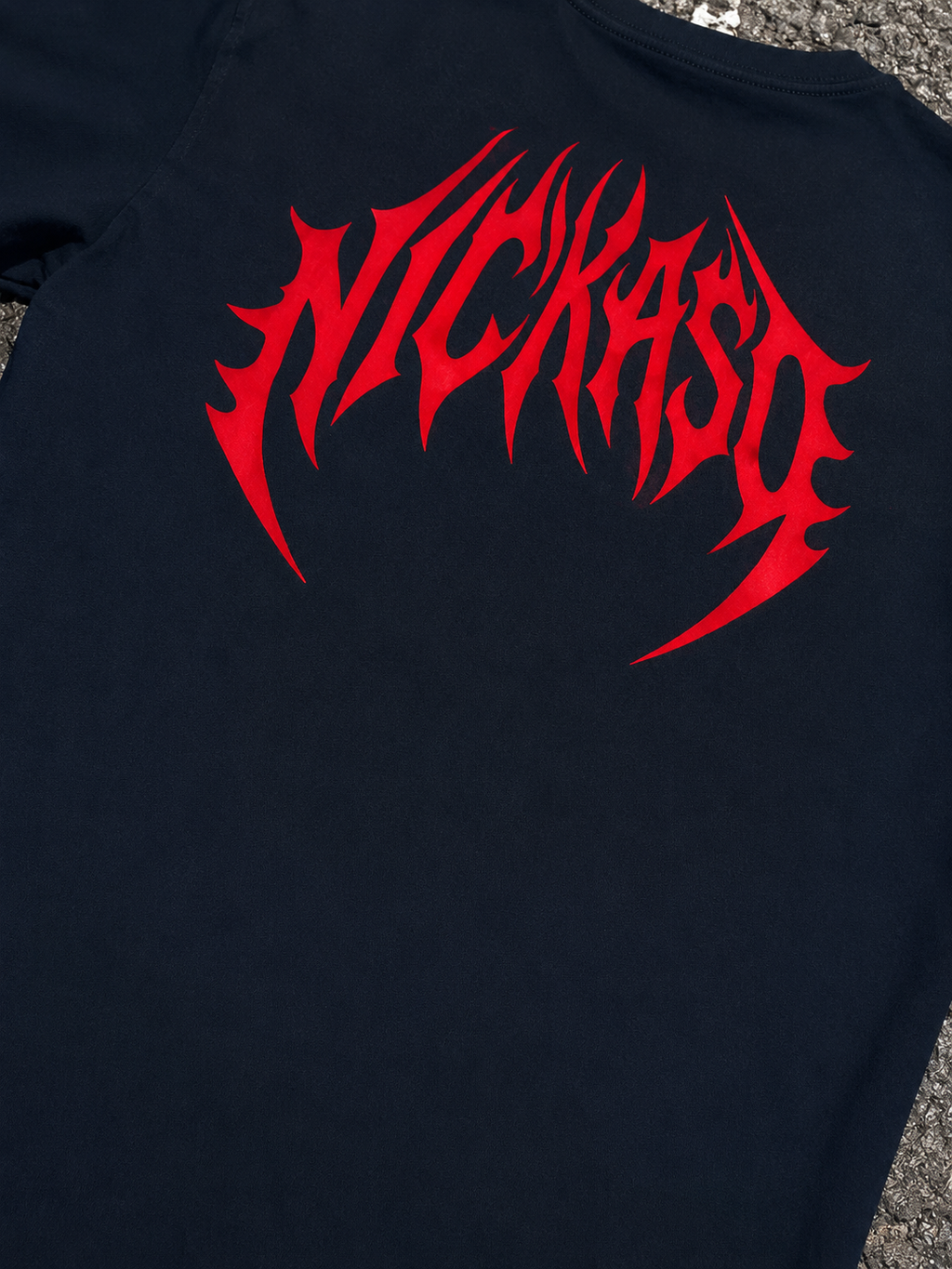 Camiseta Nickaso Metal Black