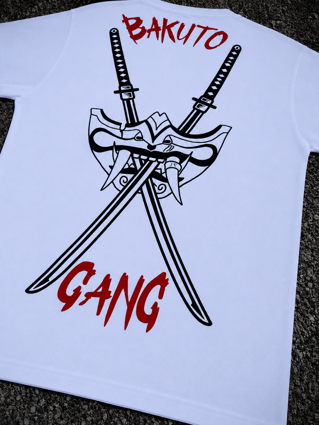 Camiseta Bakuto Gang White