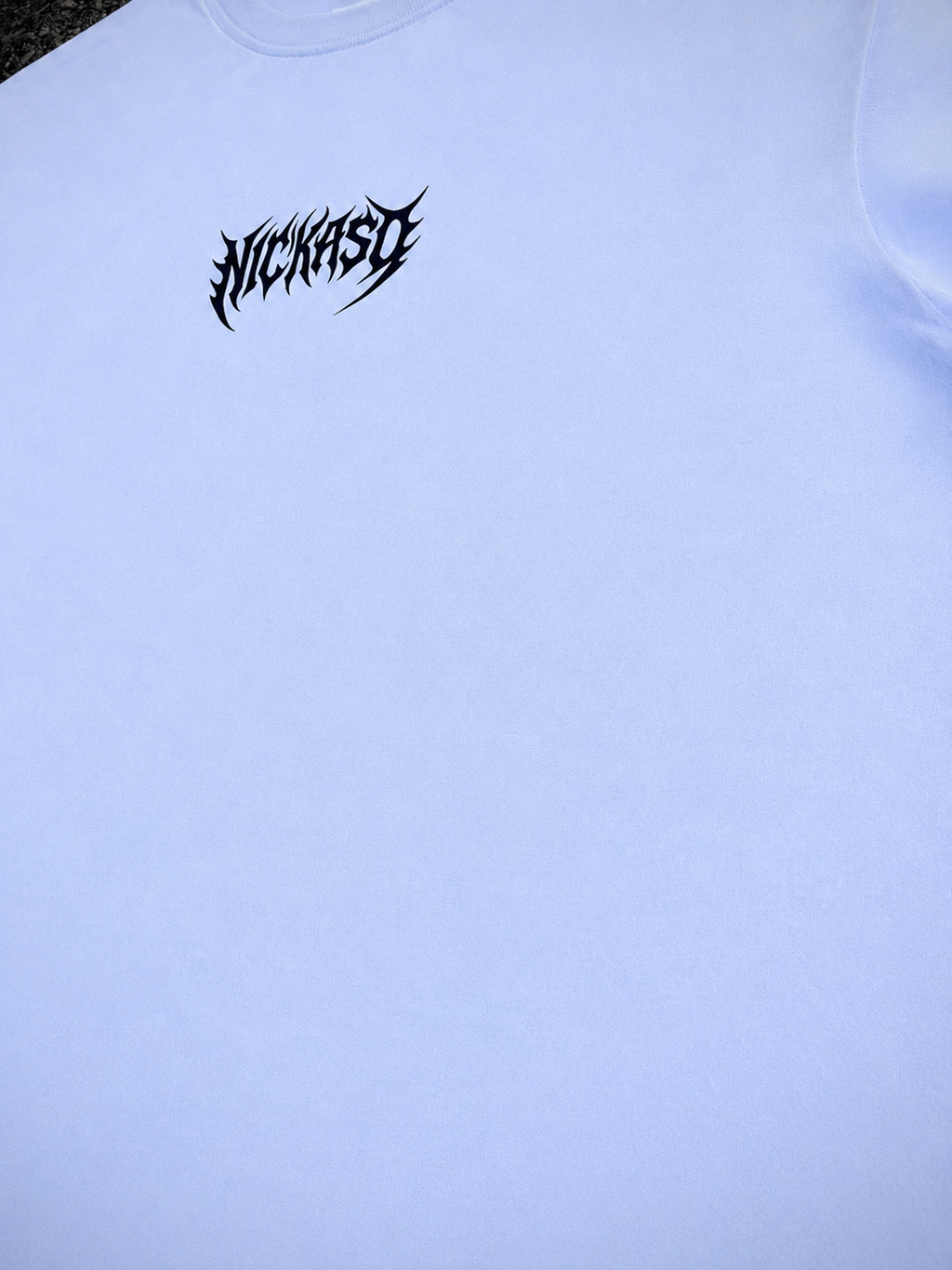 Camiseta Metal White