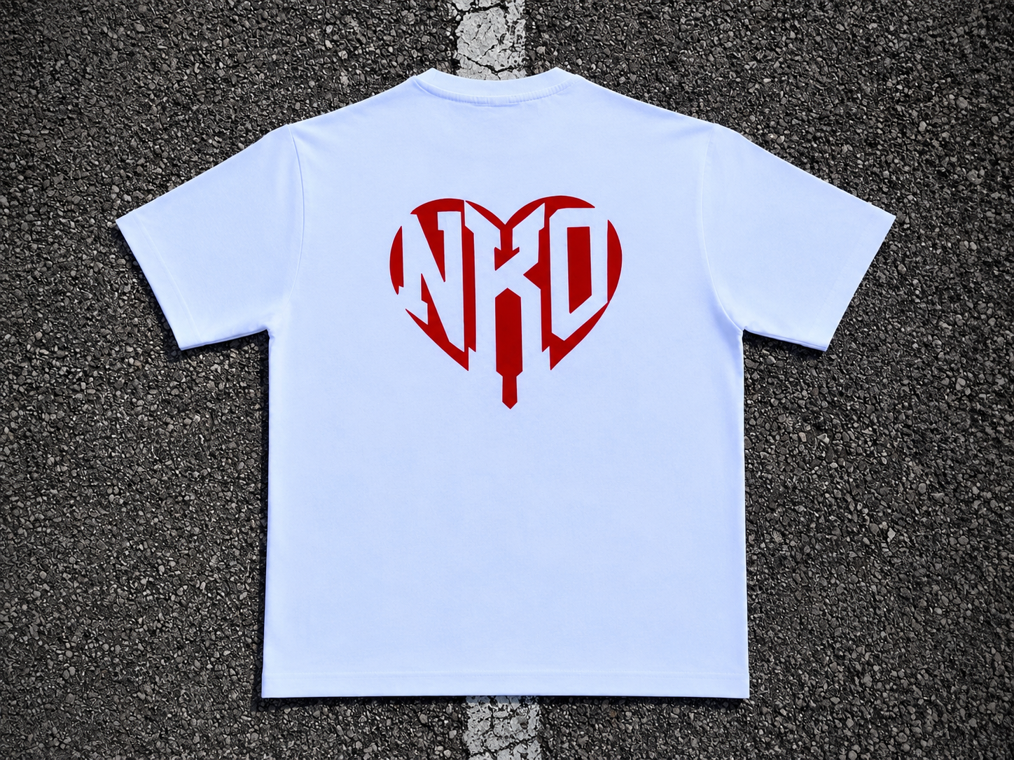 Camiseta Cora Nko White