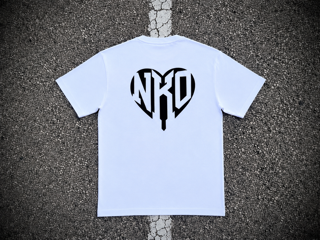 Camiseta Cora Nko White