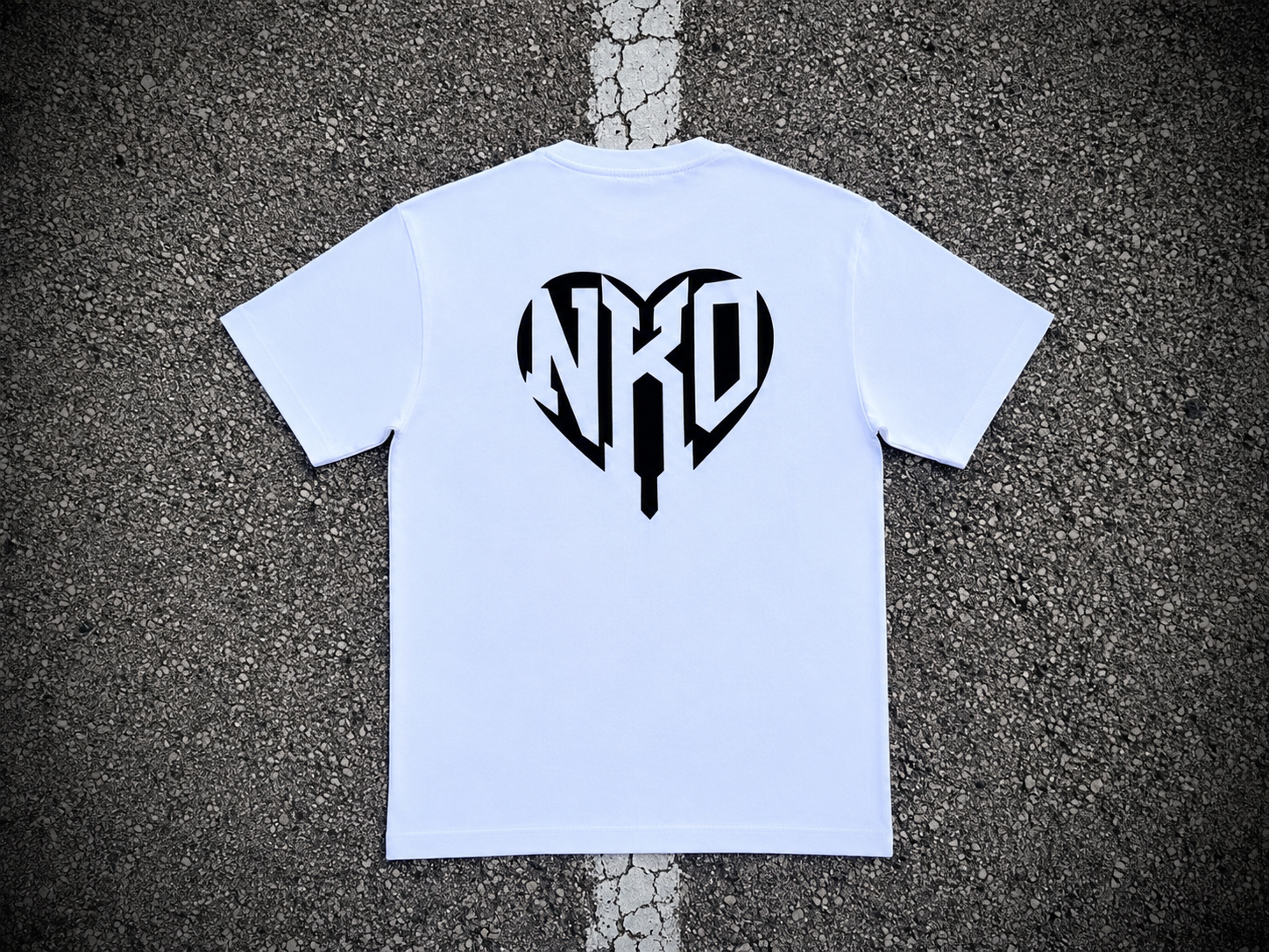 Camiseta Cora Nko White