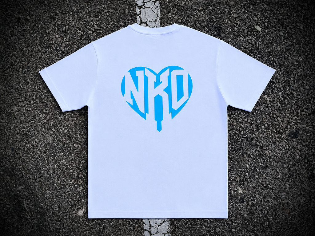 Camiseta Cora Nko White