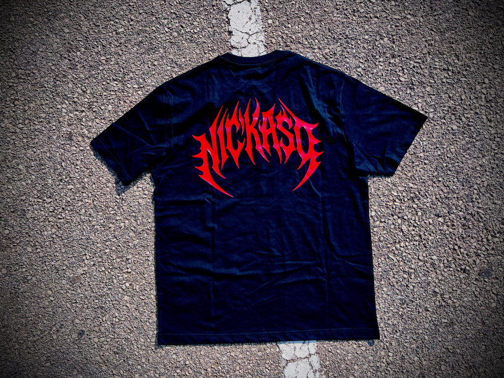 Camiseta Nickaso Metal Black