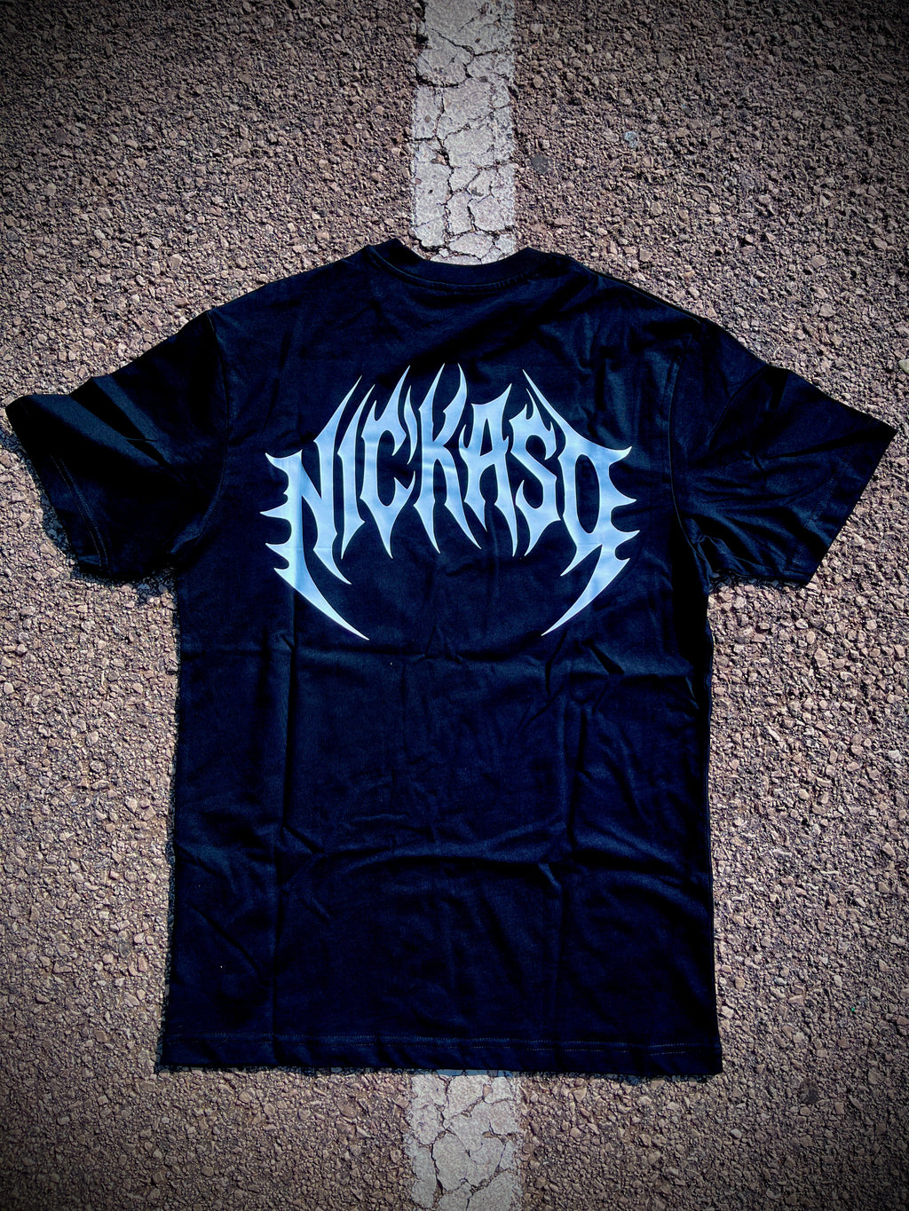 Camiseta Nickaso Metal Black