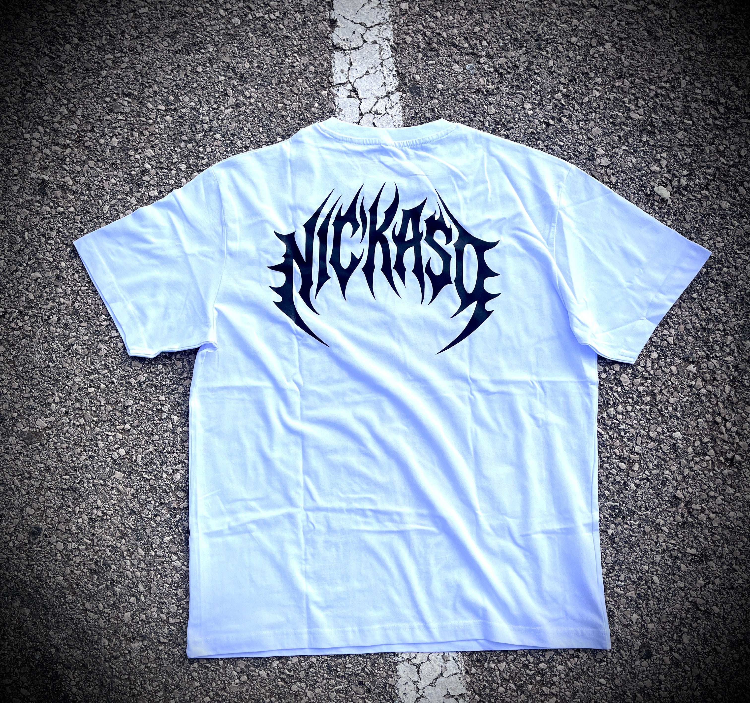 Camiseta Nickaso Metal White
