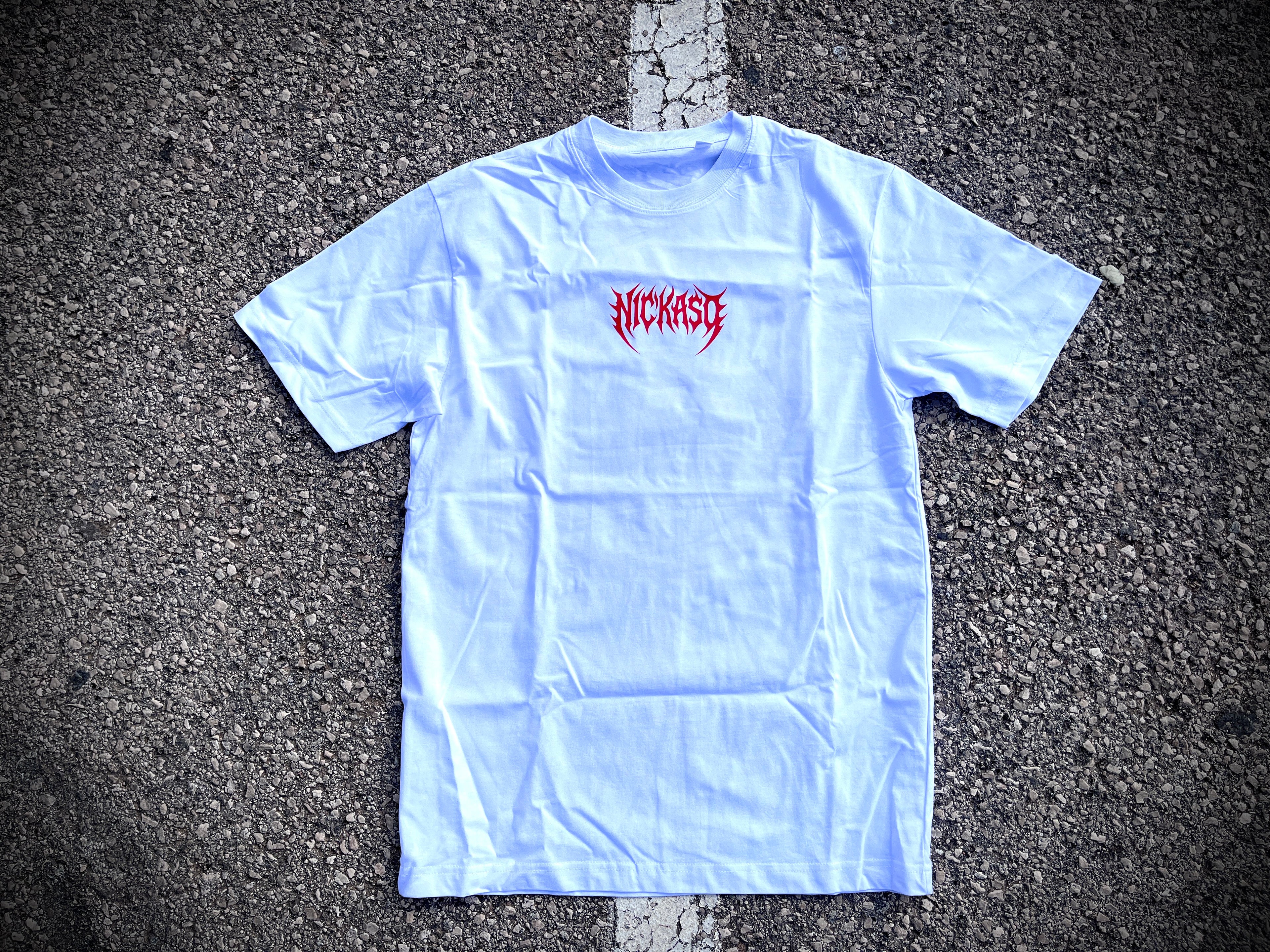 Camiseta Nickaso Metal White