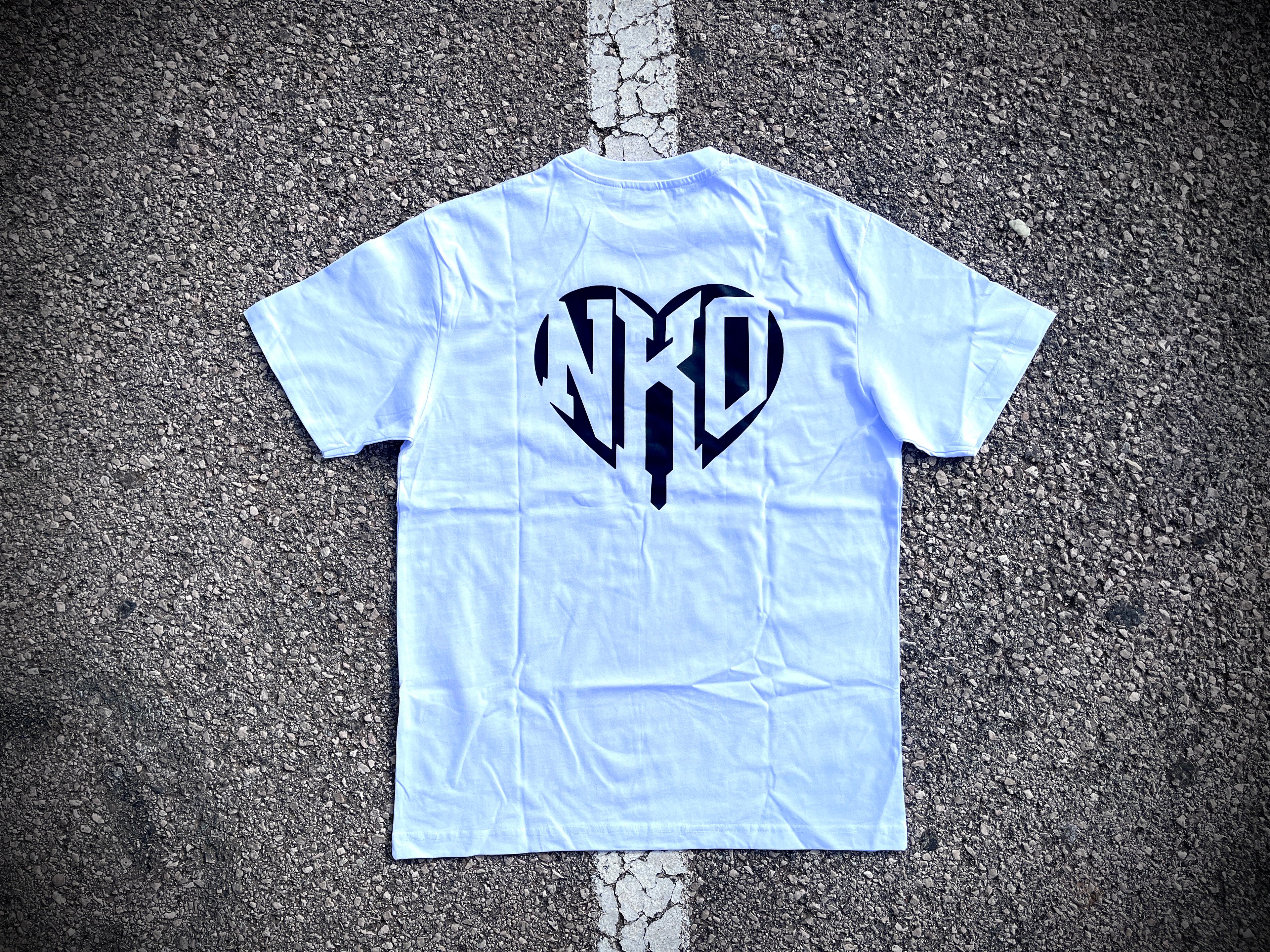 Camiseta Cora Nko White