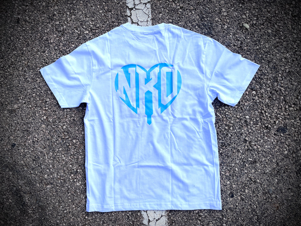 Camiseta Cora Nko White