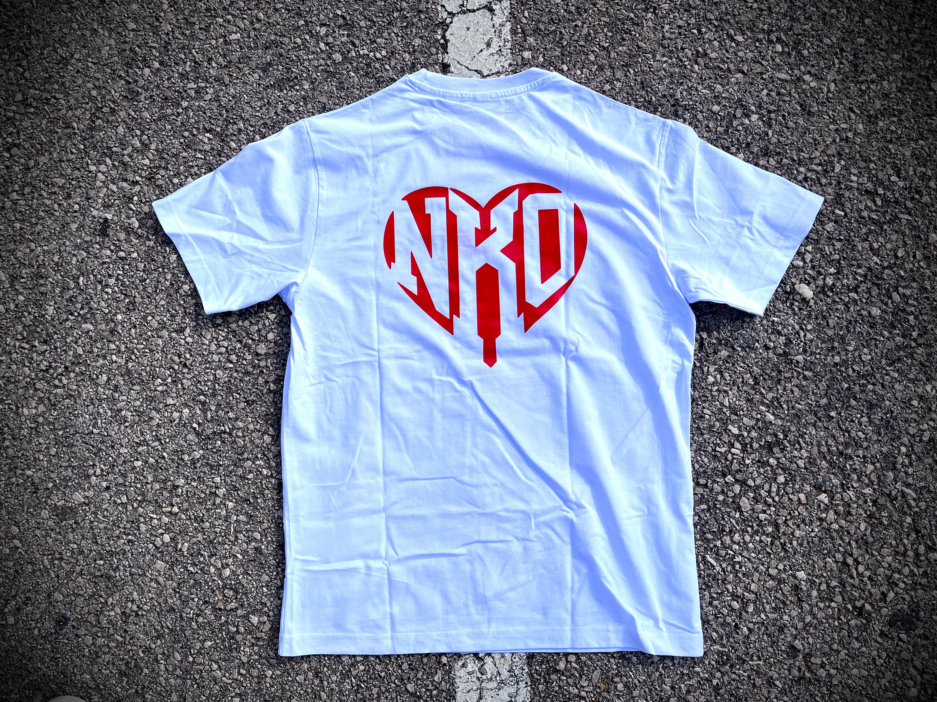 Camiseta Cora Nko White