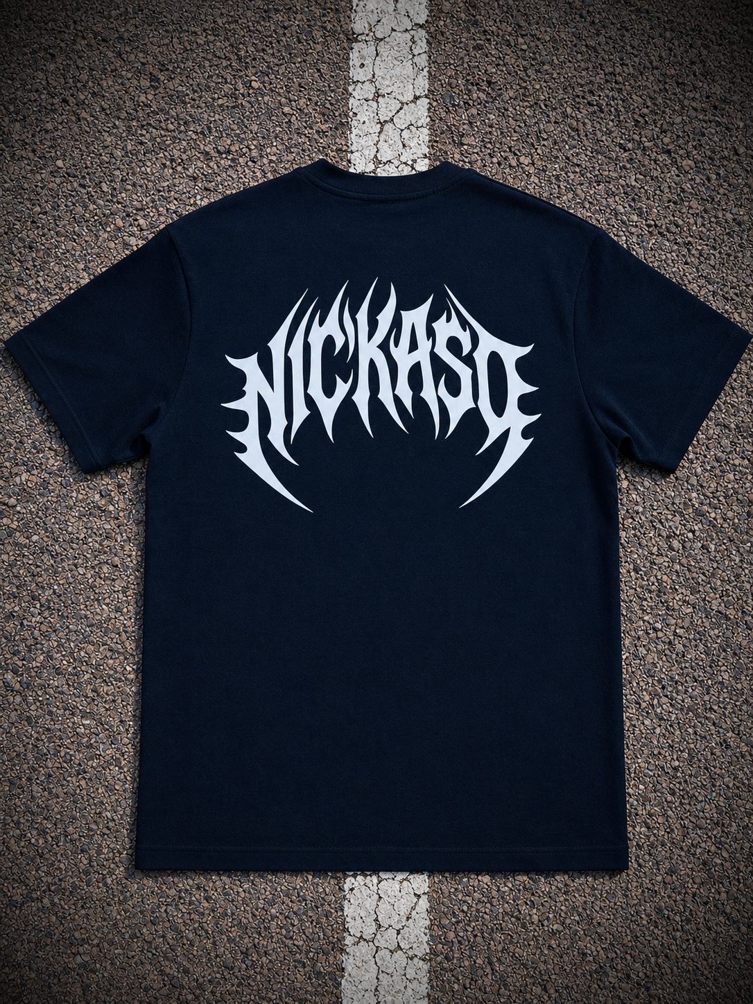 Camiseta Nickaso Metal Black