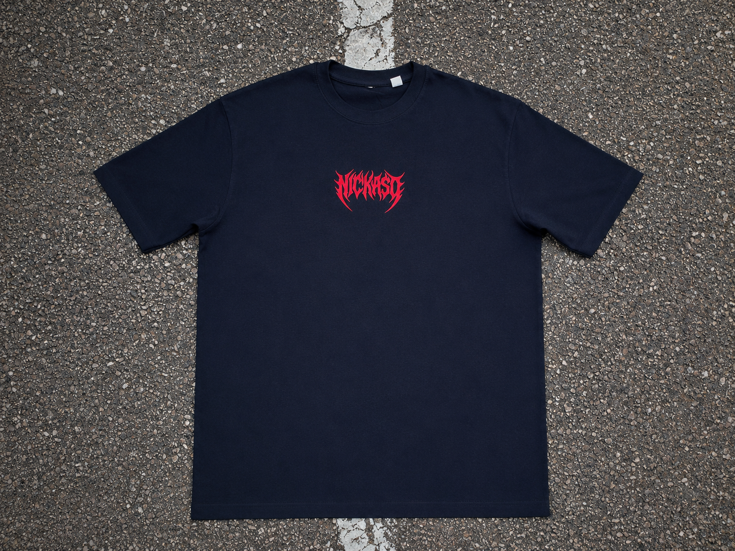 Camiseta Nickaso Metal Black