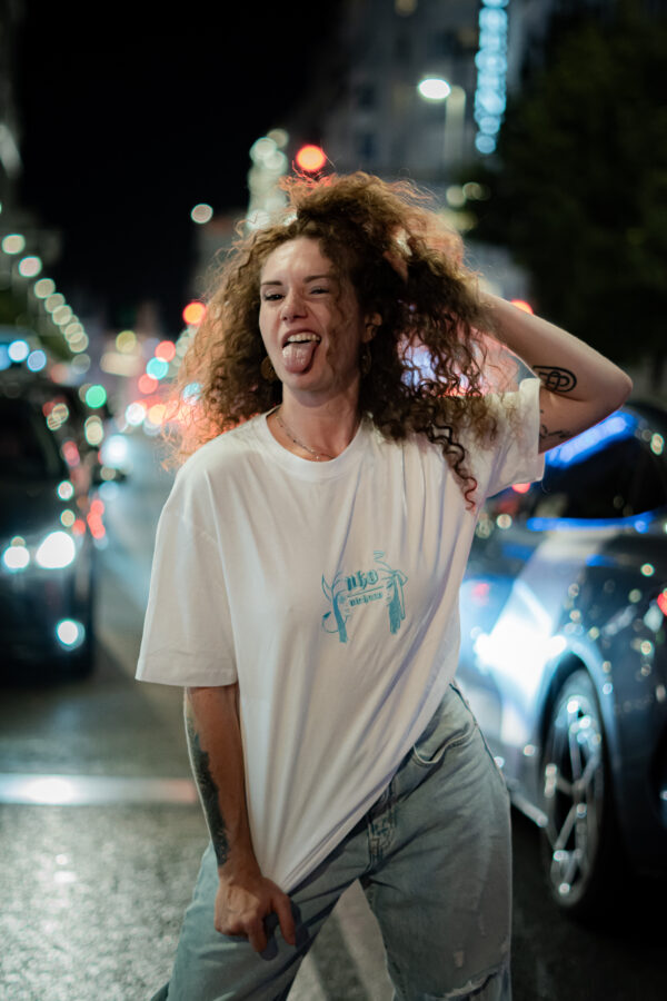 Camiseta Blanca Oversize - Imagen 2
